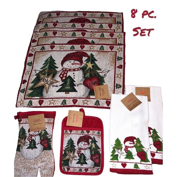 Holiday collection 8!pc. New holiday set! - Picture 1 of 6